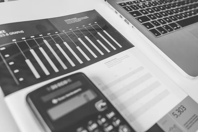 calculator, numbers, accounting, charts, graphs, finance, macbook, laptop, computer, technology, gray computer, gray technology, gray laptop, gray finance, gray numbers, gray accounting, accounting, accounting, accounting, accounting, accounting, finance. How a newsletter business tracks cash flow week to week