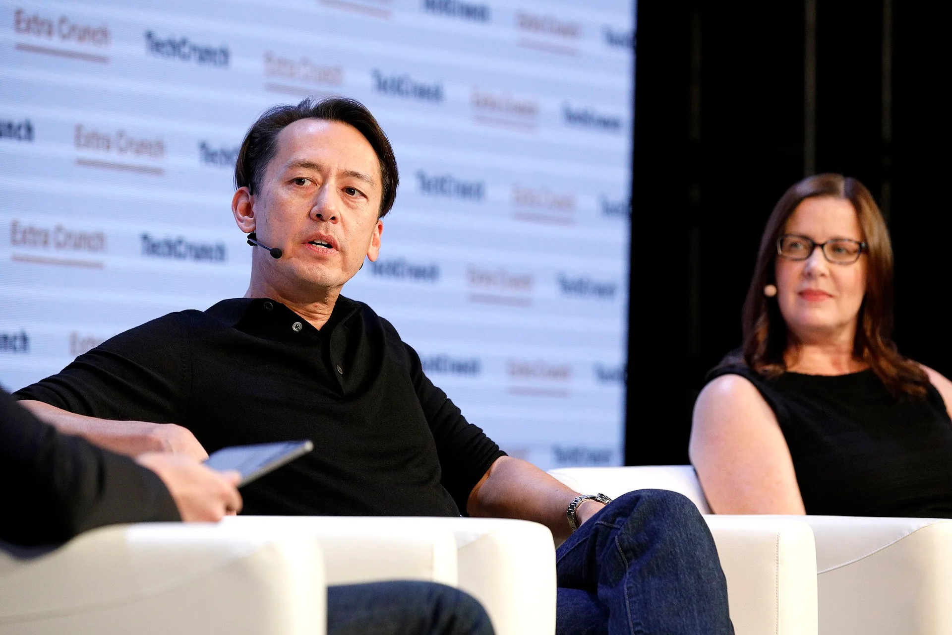 SAN FRANCISCO, CALIFORNIA - OCTOBER 03: (L-R) Mailchimp Co-founder & CEO Ben Chestnut and Kabbage Co-Founder & President Kathryn Petralia speak onstage during TechCrunch Disrupt San Francisco 2019 at Moscone Convention Center on October 03, 2019 in San Francisco, California. (Photo by Kimberly White. Newsletter expansion: the version that survives contact with reality