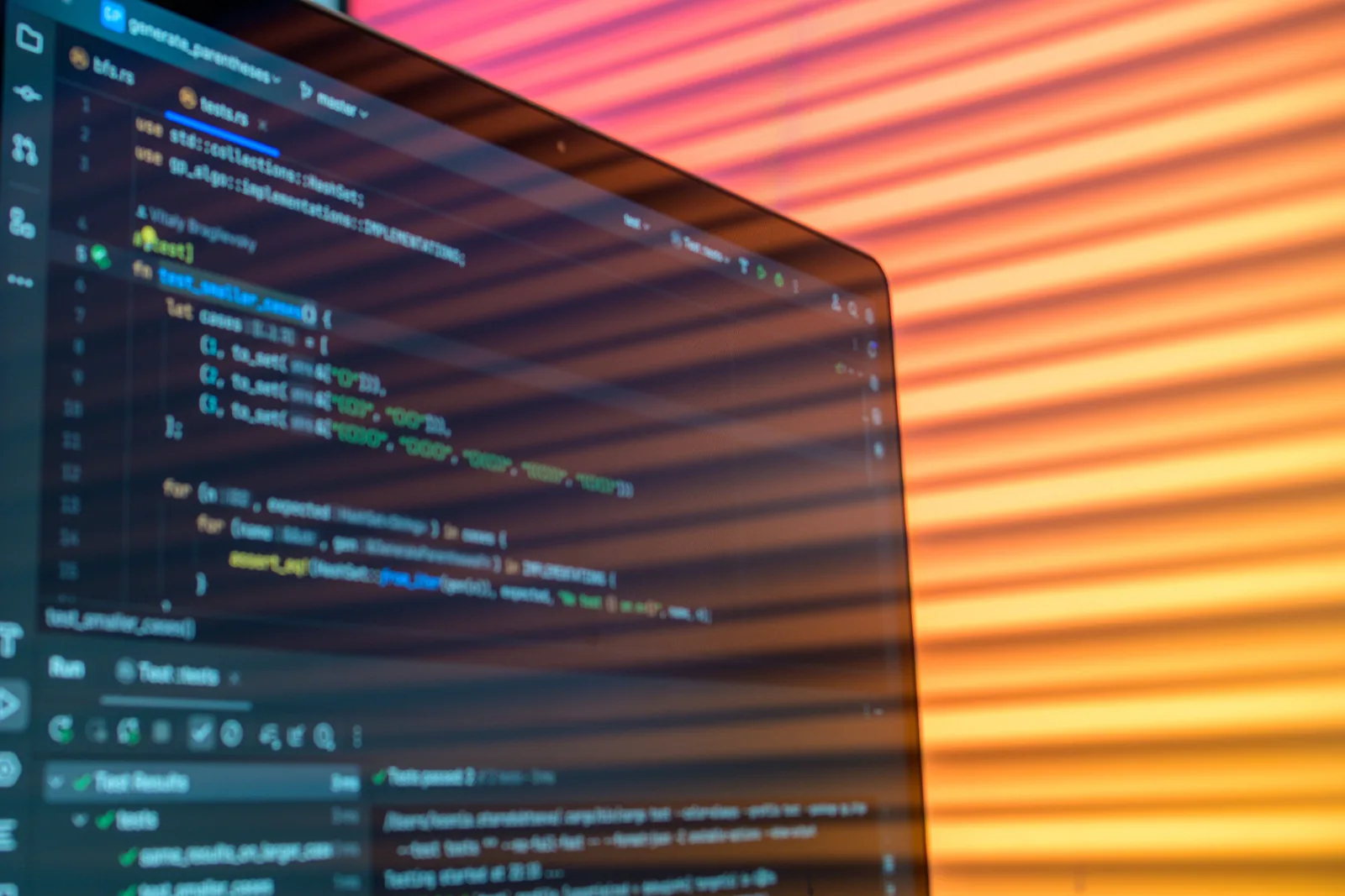 Close-up of computer code on a screen illuminated by warm lighting patterns, creating an artistic tech vibe. SPF, DKIM, and DMARC rollout for a US newsletter: stages and timing